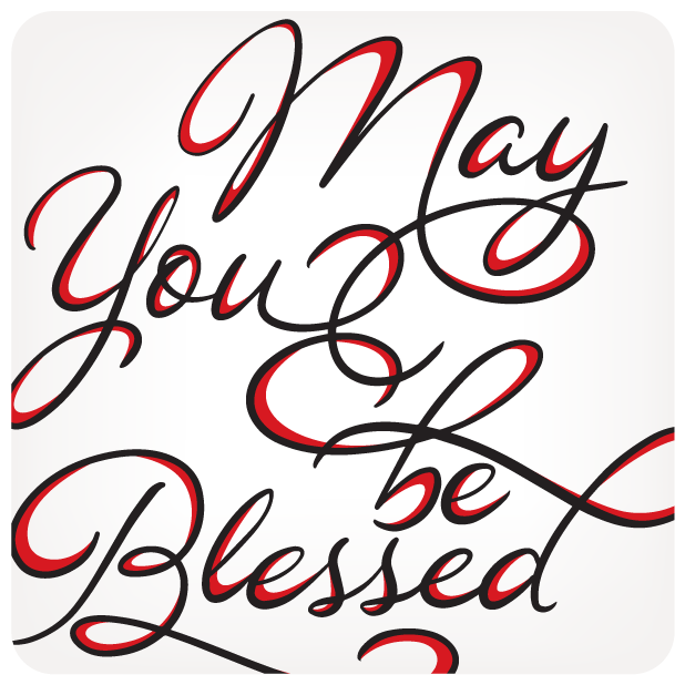 Eastern Spring Co Lettering - May you be blessed