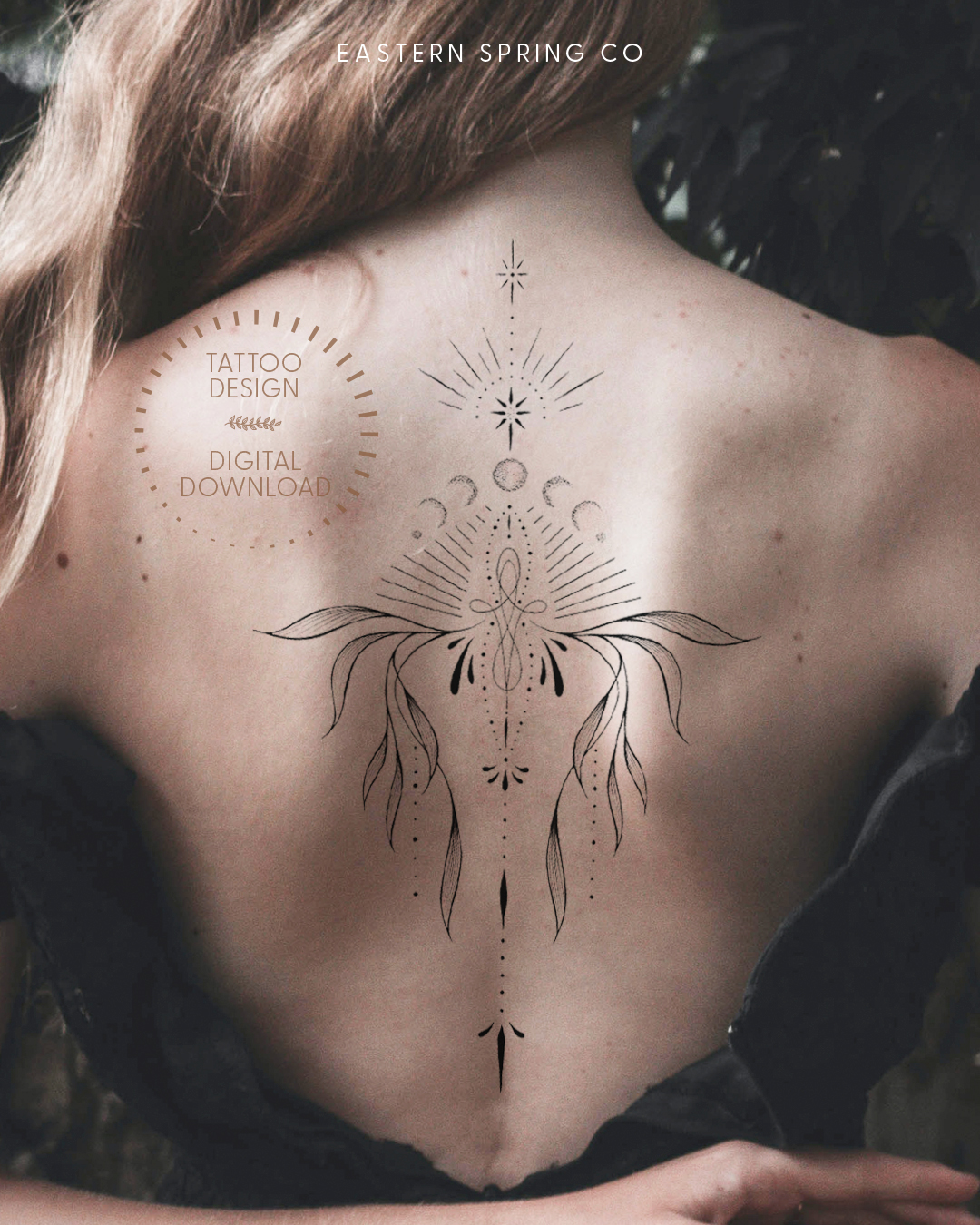 Eastern Spring Tattoo Design by Yenty Jap