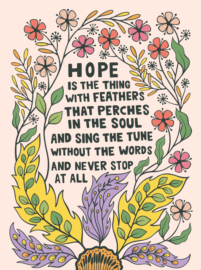 Eastern Spring Co Lettering art - Hope
